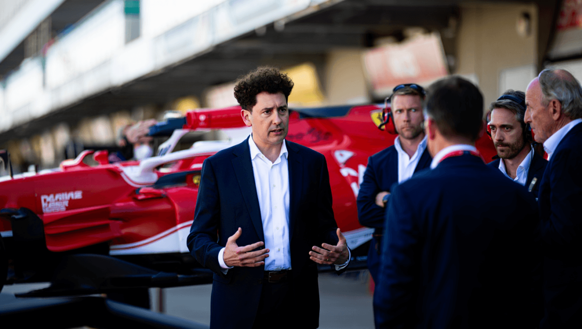 Mattia Binotto tells F1 critics ‘don’t be so negative’ as F1 V8 return gathers momentum