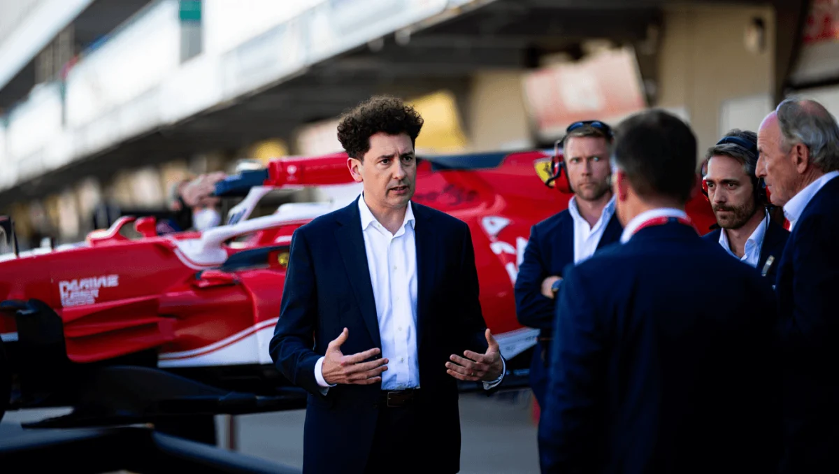 Mattia Binotto tells F1 critics ‘don’t be so negative’ as F1 V8 return gathers momentum