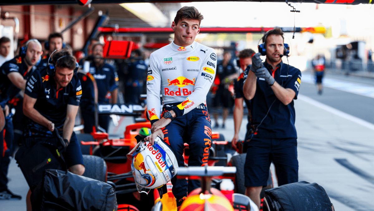 Max Verstappen laughs at McLaren's failed strategy gamble