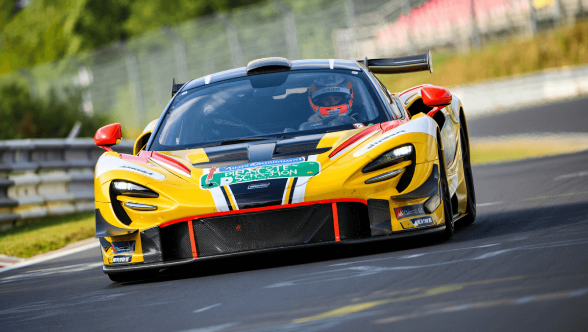 Timo Glock rolls out in Michael Schumacher-inspired McLaren for Nürburgring 24 Hours