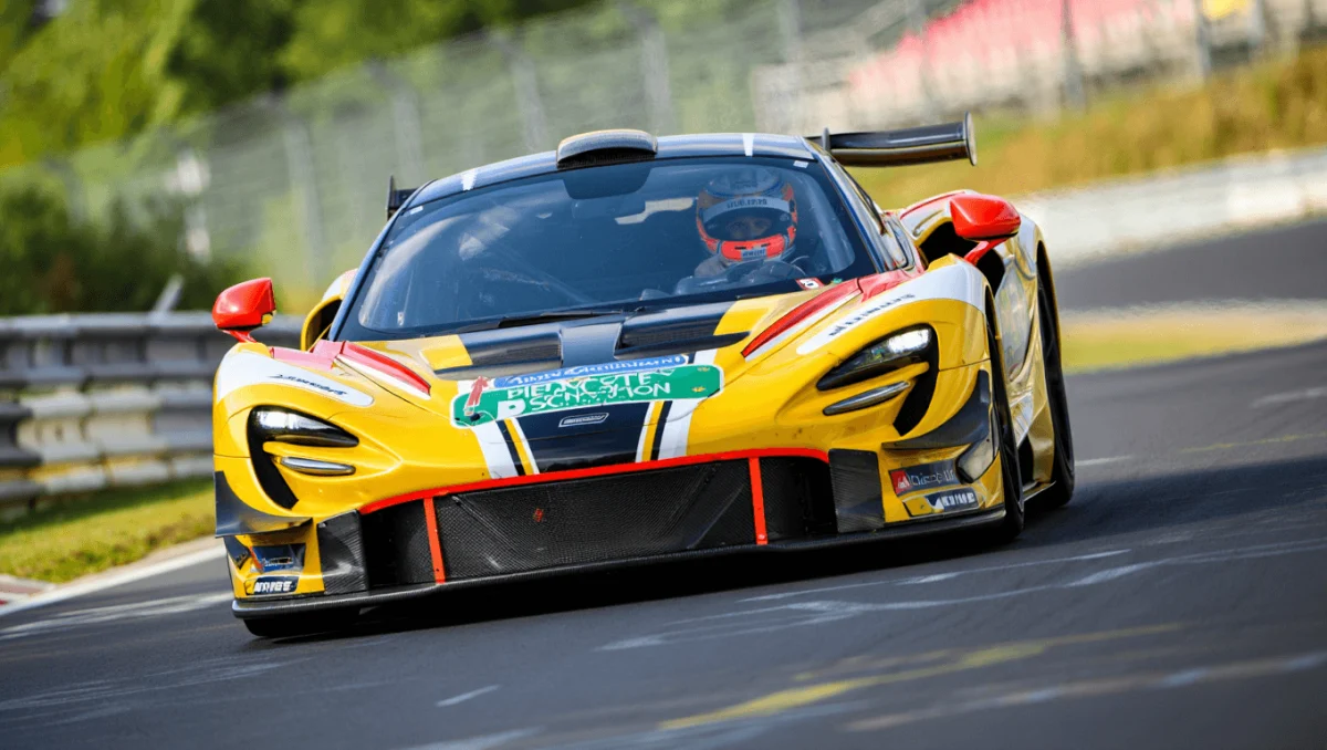 Timo Glock rolls out in Michael Schumacher-inspired McLaren for Nürburgring 24 Hours