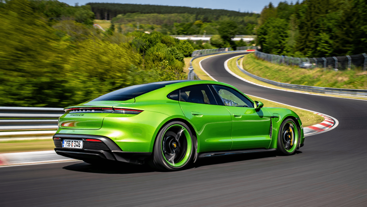 This just in: Porsche has set a ‘Ring record with a Manthey Taycan Turbo GT