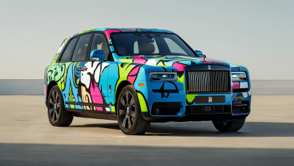 New Rolls-Royce Black Badge Cullinan by Cyril Kongo comes ready-graffitied