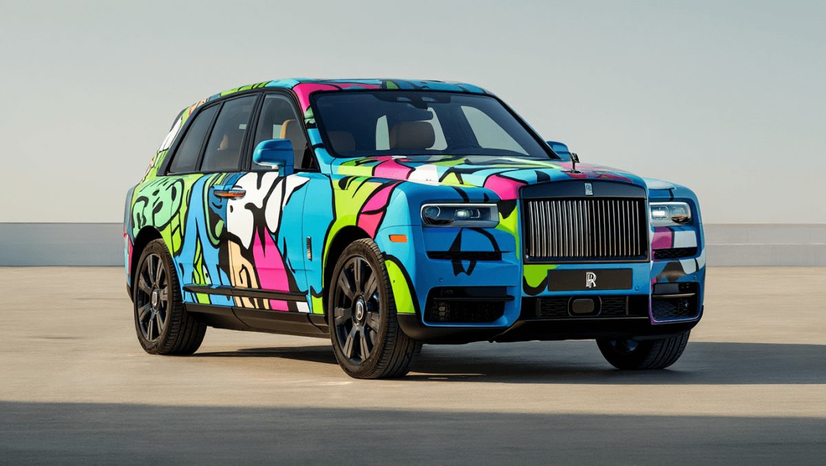 New Rolls-Royce Black Badge Cullinan by Cyril Kongo comes ready-graffitied