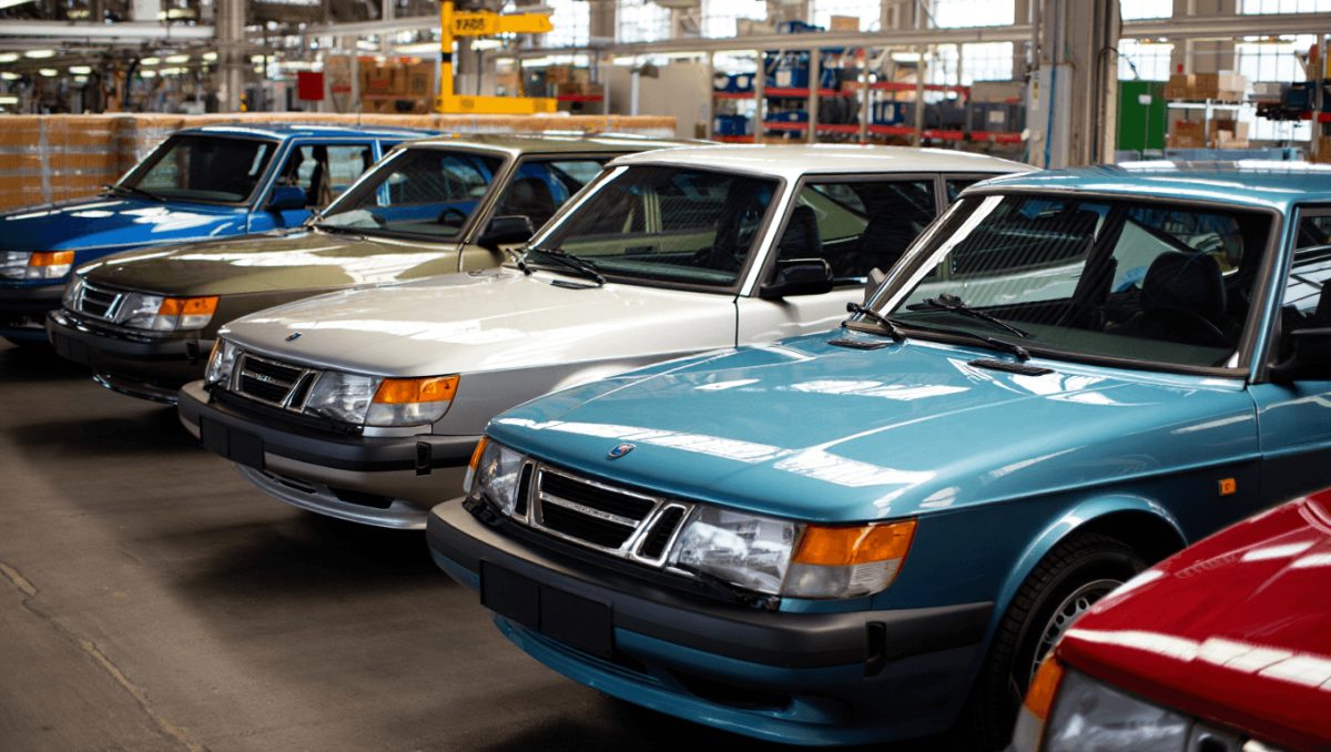 The last Saabs left at its Trollhättan factory are going up for auction